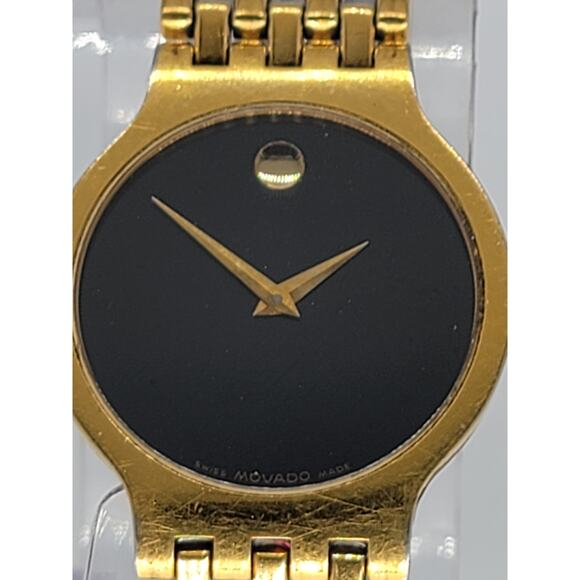 Luxury Movado Museum Men's Watch 530973 88g21881 Timeless Elegance
